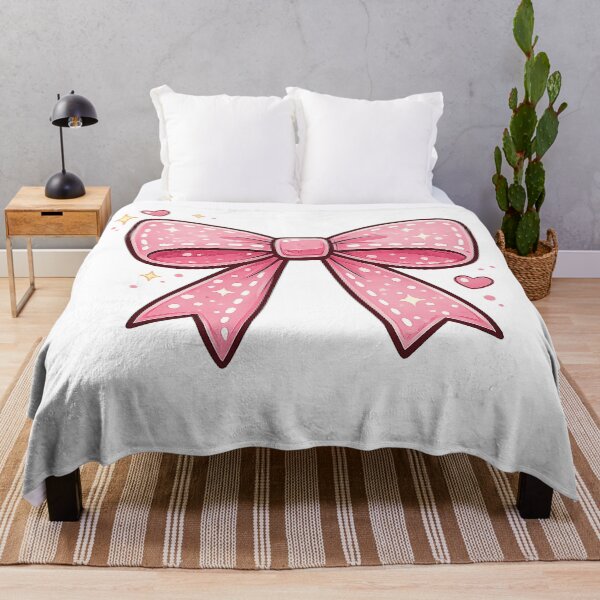 Item preview, Kawaii Pink Bow – Cute Glitter Ribbon Clipart for Girls & Decor designed and sold by Gold Turtle Lina.