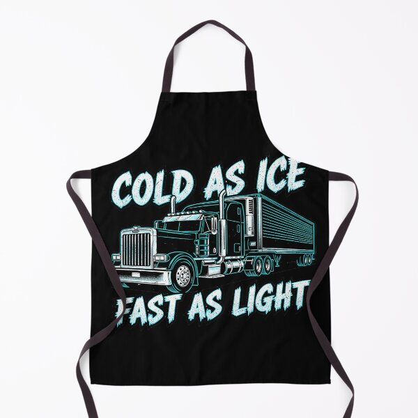 Item preview, Cold As Ice - Fast As Light | Trucker Pride Lifestyle Graphic designed and sold by BounoWorld.