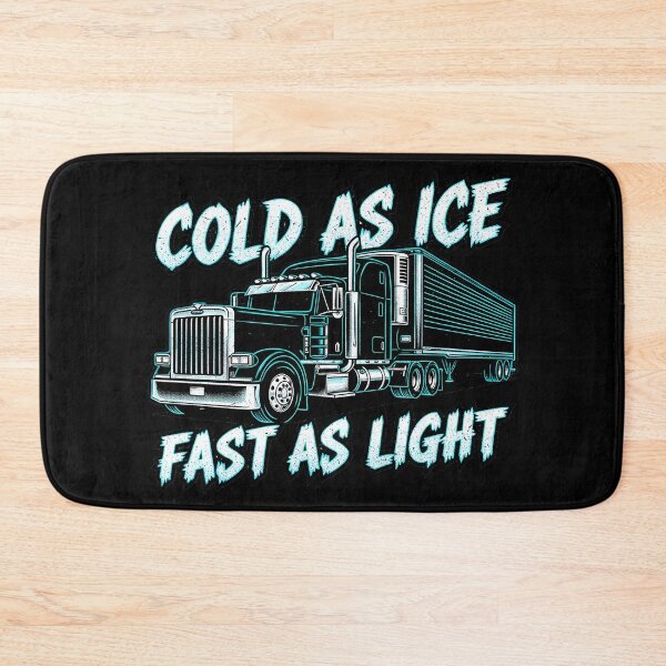 Item preview, Cold As Ice - Fast As Light | Trucker Pride Lifestyle Graphic designed and sold by BounoWorld.