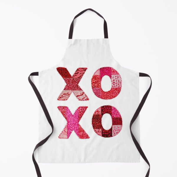 Item preview, Patchwork quilted applique XOXO designed and sold by MendaciousMina.