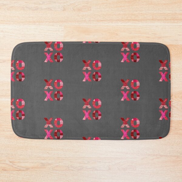 Item preview, Patchwork quilted applique XOXO designed and sold by MendaciousMina.