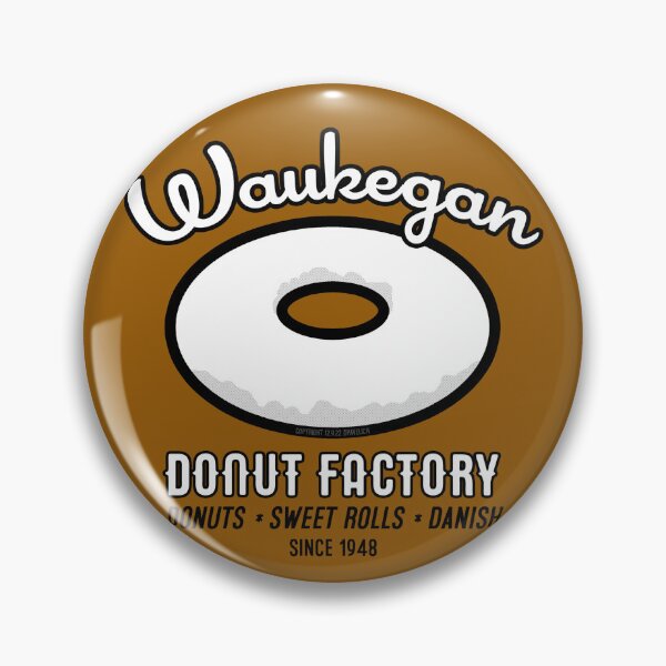 Item preview, Waukegan Donut Factory designed and sold by Normbot2000.