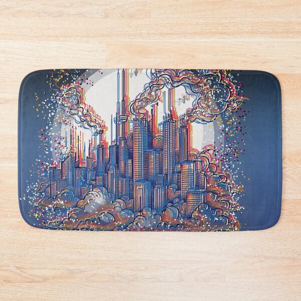 Item preview, Cloud Blue city  designed and sold by PabramsArt.