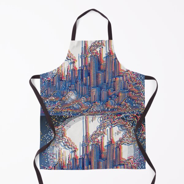 Item preview, Cloud Blue city designed and sold by PabramsArt.