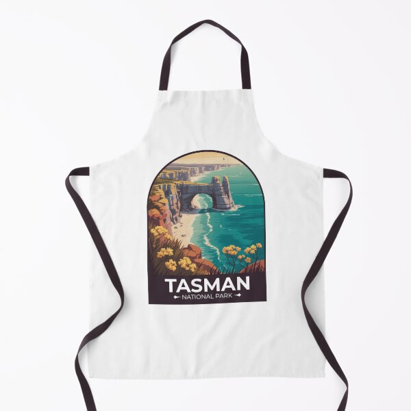 Item preview, Tasman National Park Sticker designed and sold by TulipaGraphics.