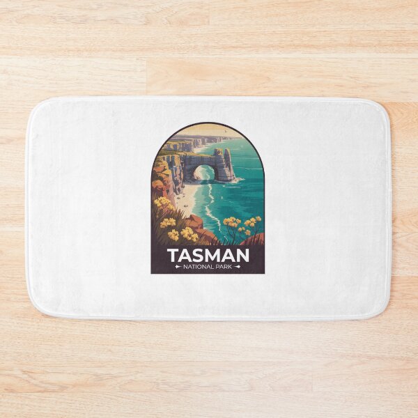 Item preview, Tasman National Park Sticker designed and sold by TulipaGraphics.