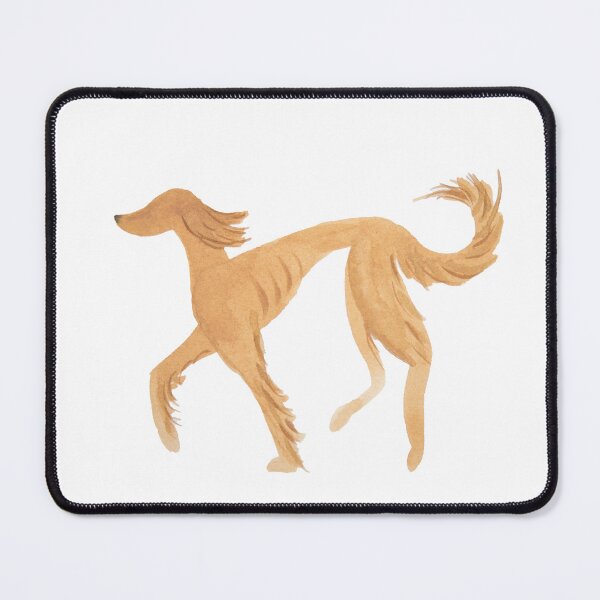 Item preview, Watercolor Saluki designed and sold by ThreePenta.