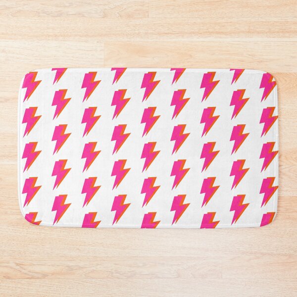 Item preview, Pink and Orange Lightning Bolts designed and sold by OneThreeSix.
