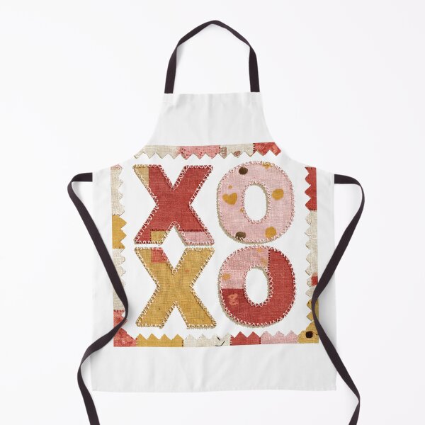 Item preview, Patchwork quilted applique XOXO designed and sold by MendaciousMina.
