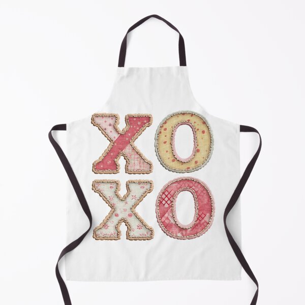 Item preview, Patchwork quilted applique XOXO designed and sold by MendaciousMina.