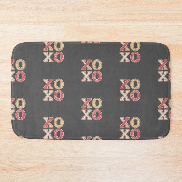 Item preview, Patchwork quilted applique XOXO designed and sold by MendaciousMina.