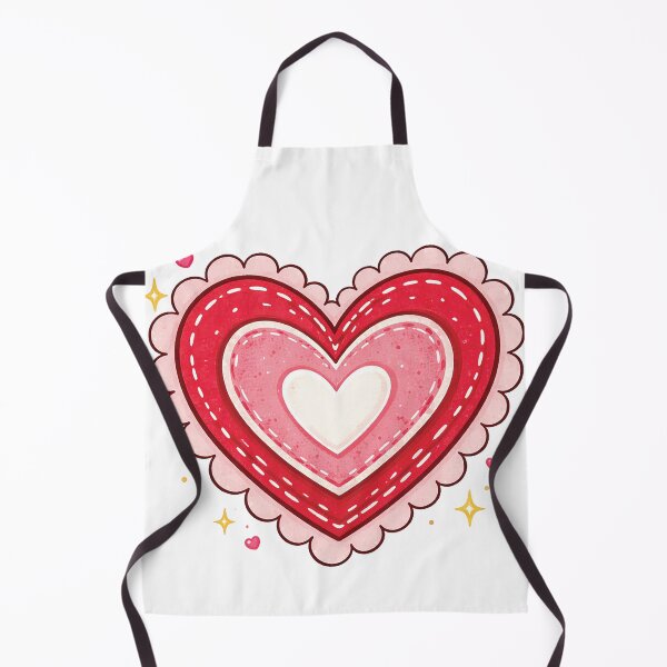 Item preview, Cute Kawaii Layered Heart – Pink & Red Valentine’s Day Clipart designed and sold by Gold Turtle  Lina.