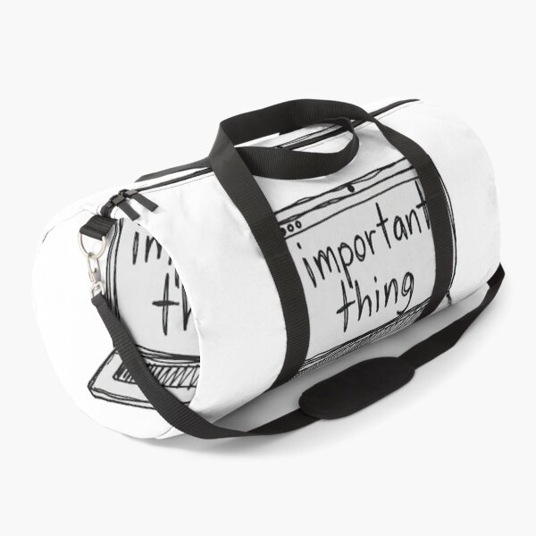 Item preview, Funny Important Thing Laptop Quote Illustration designed and sold by SassyArtistry.