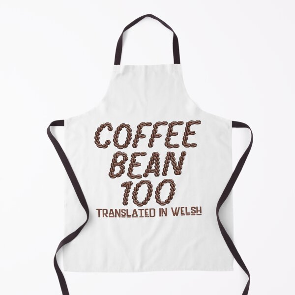 Item preview, Coffee Bean 100 Translated In Welsh designed and sold by FoggyBogs.