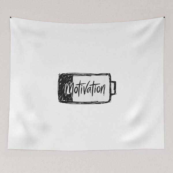 Item preview, Motivation Battery Hand Drawn Line Illustration designed and sold by SassyArtistry.