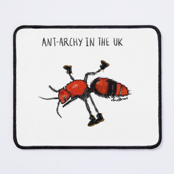 Item preview, Red velvet ant in doc martins designed and sold by SmelDraws.