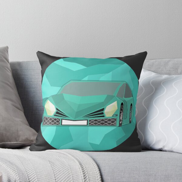 Item preview, Cyan Low Poly Grand Tourer Supercar designed and sold by Ekeeca.