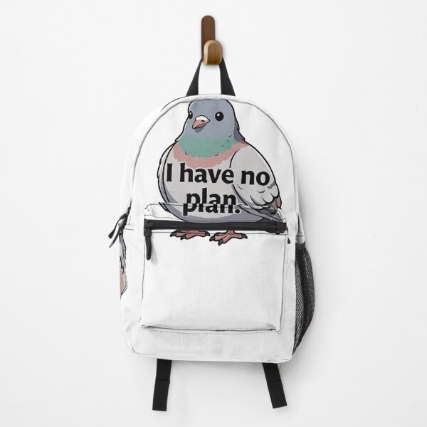 Item preview, Funny Pigeon Quote I Have No Plan designed and sold by SassyArtistry.
