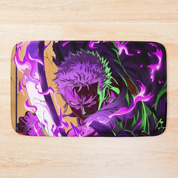 Item preview, Cursed Violet Blade Warrior – Dark Anime Swordsman Energy Art designed and sold by Dyan4.