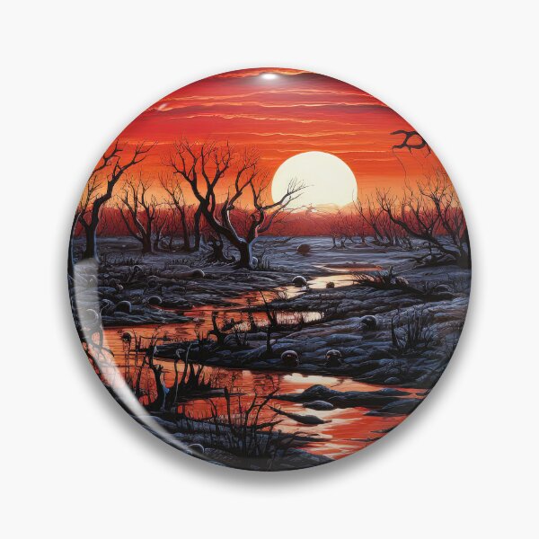 Item preview, Crimson Dusk of the Dead Forest designed and sold by Grimwald-Art.