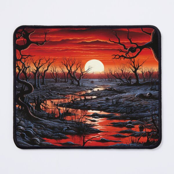 Item preview, Crimson Dusk of the Dead Forest designed and sold by Grimwald-Art.