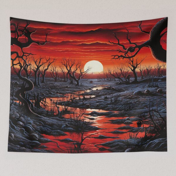 Item preview, Crimson Dusk of the Dead Forest designed and sold by Grimwald-Art.