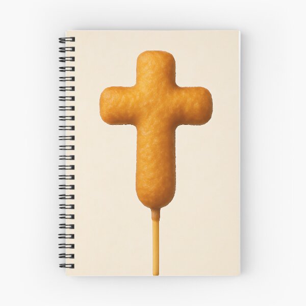 Item preview, Corn Dog Cross – Funny Religious Food Art, Christian Humor Design designed and sold by davewave008.