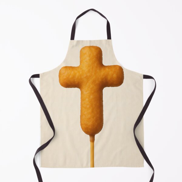 Item preview, Corn Dog Cross – Funny Religious Food Art, Christian Humor Design designed and sold by davewave008.