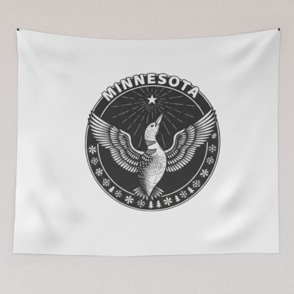 Item preview, Rebel Loon Minnesota Design – Bold North Star State Wildlife Art designed and sold by YK SHOP.