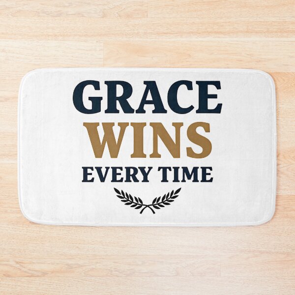 Item preview, Grace Wins Every Time Faith Design designed and sold by Pastor Reeves Studio.