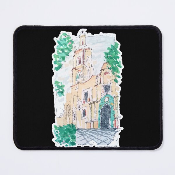 Item preview, Yellow Church (color) designed and sold by JoseloRochaArt.