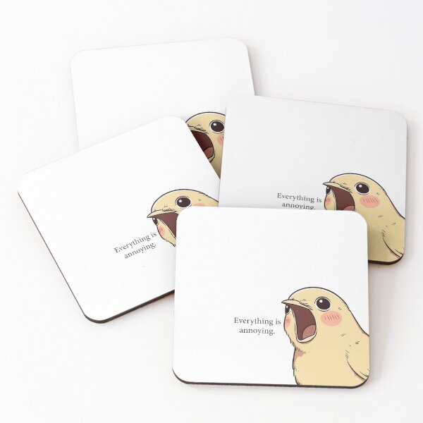 Item preview, Annoyed Bird Everything Is Annoying Mood designed and sold by SassyArtistry.