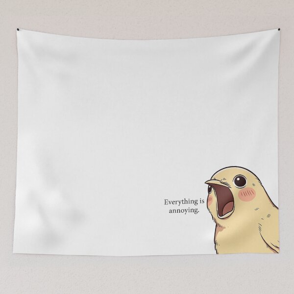 Item preview, Annoyed Bird Everything Is Annoying Mood designed and sold by SassyArtistry.