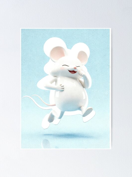 Thumbnail 1 von 3, Poster, Springmaus designt und verkauft von Noitsi.