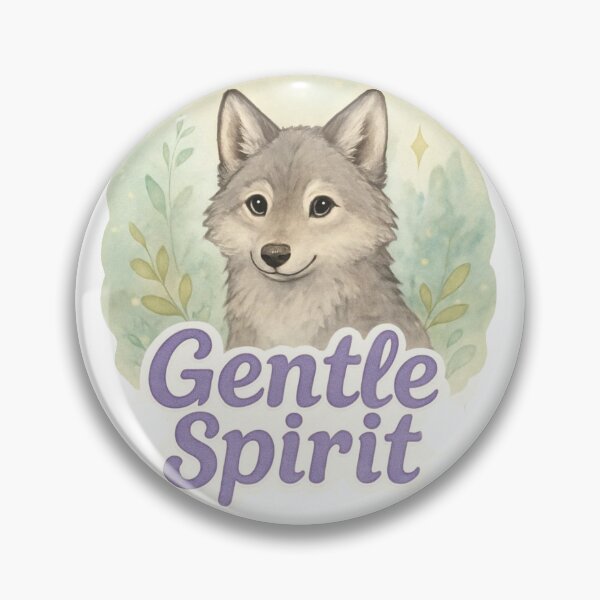 Item preview, Wolf Gentle Spirit – Calm Soul Nature Art designed and sold by GreenArtMA.