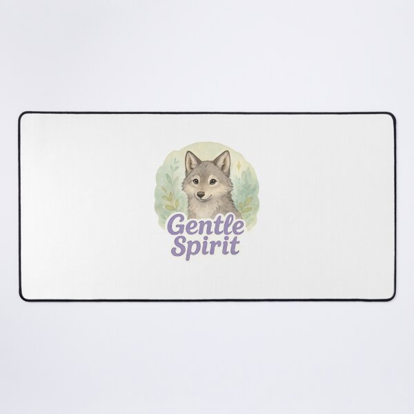 Item preview, Wolf Gentle Spirit – Calm Soul Nature Art designed and sold by GreenArtMA.