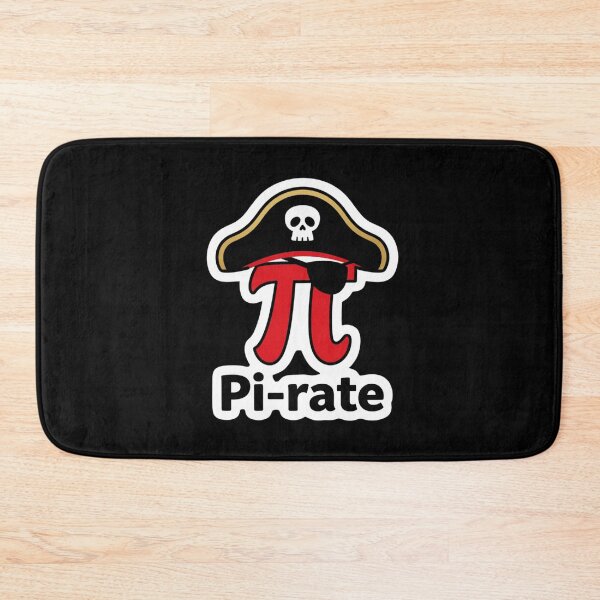 Item preview, Pi-rate | Funny Pirate Math Pun Pi Day 3.14 designed and sold by MotivAura.