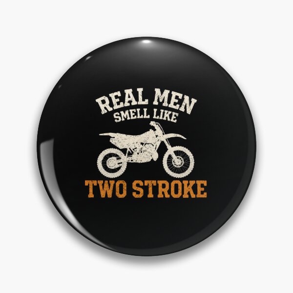 Item preview, Real Men Smell Like Two Stroke Motocross Dirt Bike Engine designed and sold by SofenArt.