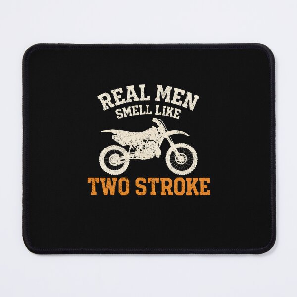 Item preview, Real Men Smell Like Two Stroke Motocross Dirt Bike Engine designed and sold by SofenArt.
