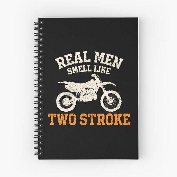 Item preview, Real Men Smell Like Two Stroke Motocross Dirt Bike Engine designed and sold by SofenArt.