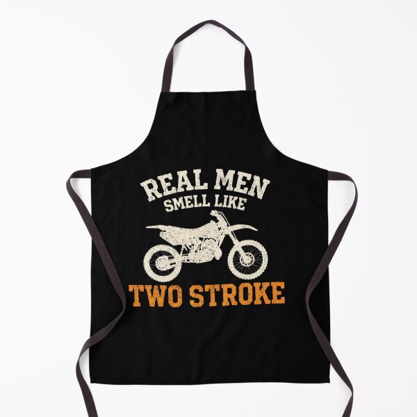 Item preview, Real Men Smell Like Two Stroke Motocross Dirt Bike Engine designed and sold by SofenArt.