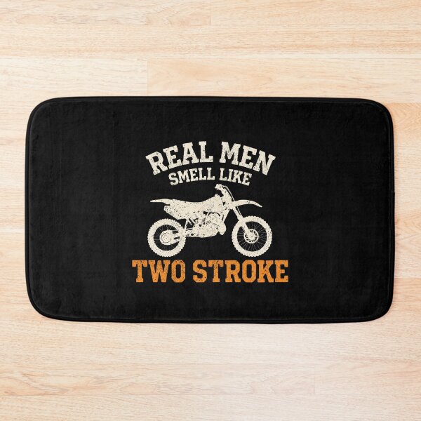 Item preview, Real Men Smell Like Two Stroke Motocross Dirt Bike Engine designed and sold by SofenArt.