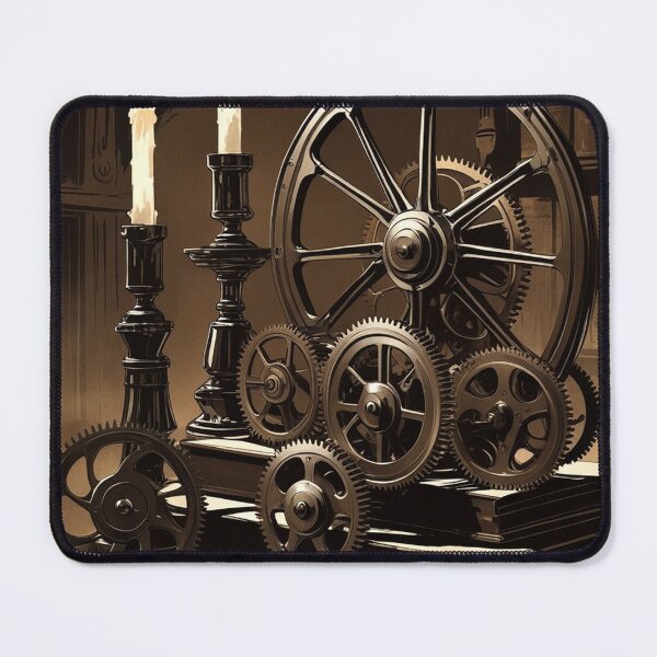 Item preview, Mechanical Gears – Renaissance Science Engineering Art designed and sold by semenol.