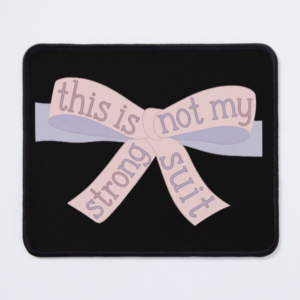 Item preview, Ribbon Bow With This Is Not My Suit designed and sold by SassyArtistry.