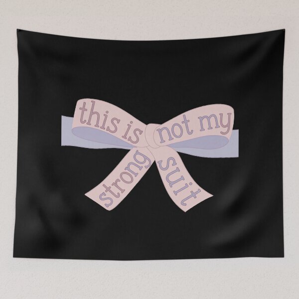 Item preview, Ribbon Bow With This Is Not My Suit designed and sold by SassyArtistry.