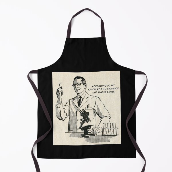 Item preview, According to My Calculations None of This Makes Sense - Funny Scientist designed and sold by The Sticker Bureau.