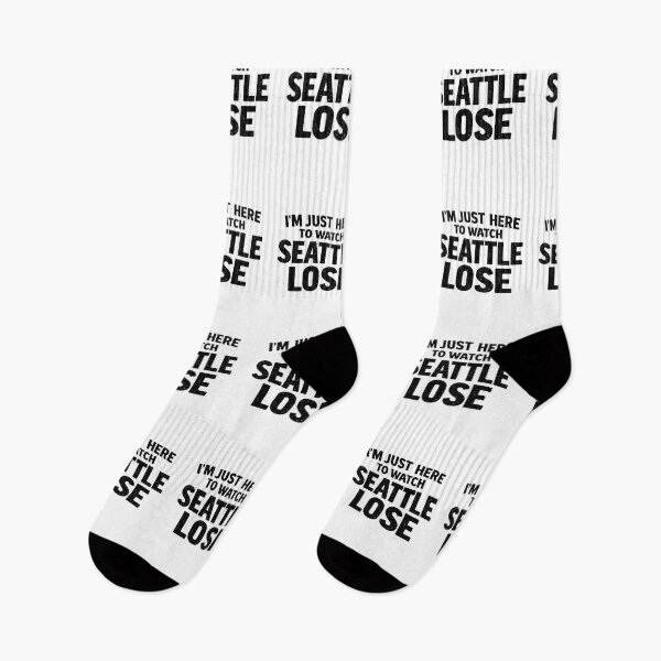 Item preview, I'm Just Here To Watch Seattle Lose Sports Rivalry Fan designed and sold by SofenArt.