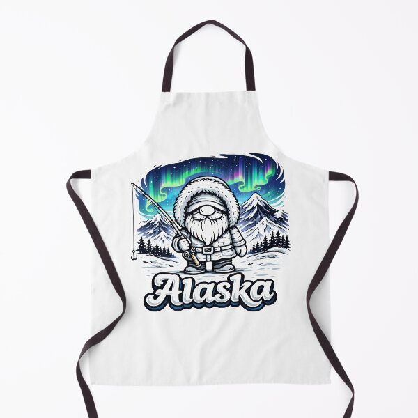 Item preview, Alaska Gnome Under the Northern Lights designed and sold by Moriarty's Digital Visions.