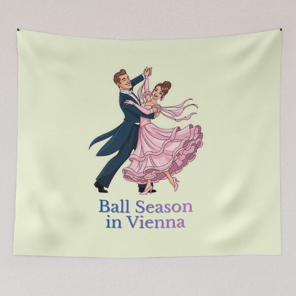 Item preview, Ball Season in Vienna – Elegant Viennese Waltz Dance designed and sold by mycreastyle.
