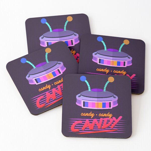 Item preview, Retro Synthwave Robot - 80s Candy Machine designed and sold by Zearcier Designs.